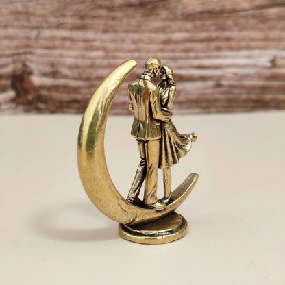 Crescent Moon Couple Figurine