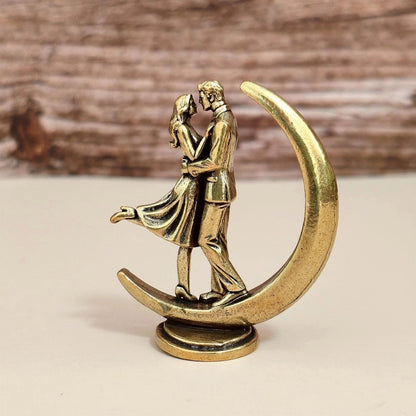 Crescent Moon Couple Figurine