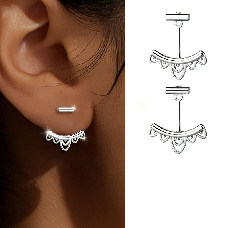 Scallop Drop Earrings