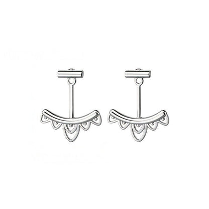 Scallop Drop Earrings