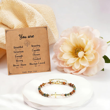Sister in Christ Bead Bracelet