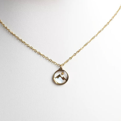 Faith Seed Heart Necklace