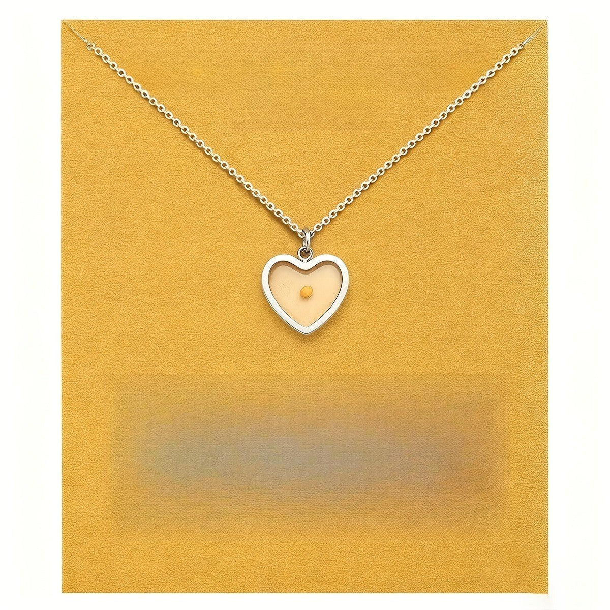 Faith Seed Heart Necklace