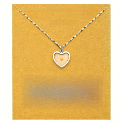 Faith Seed Heart Necklace