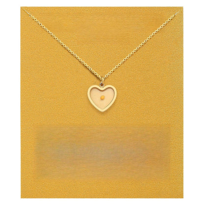 Faith Seed Heart Necklace
