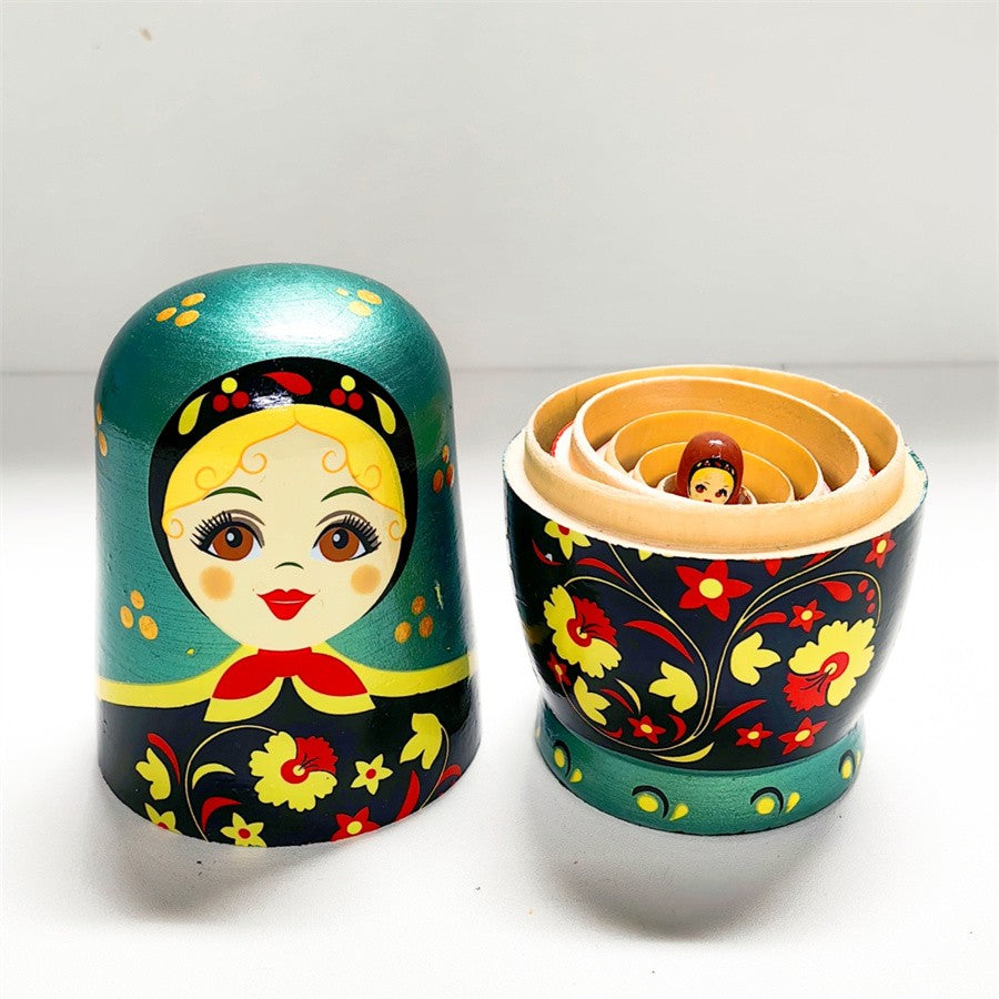 Floral Nesting Doll Set