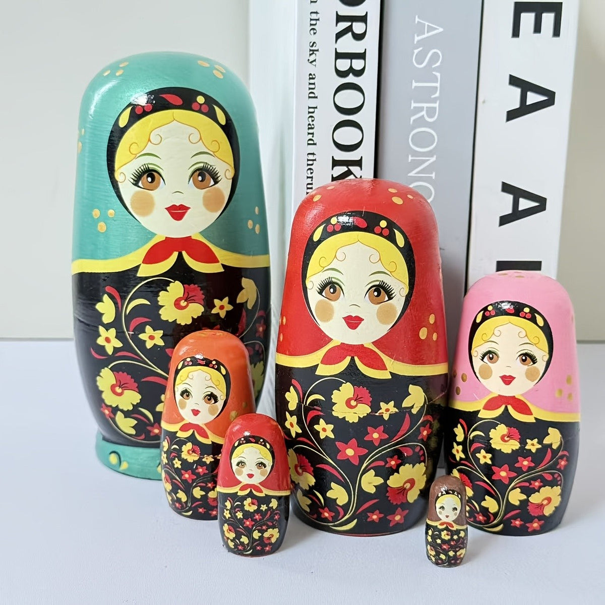 Floral Nesting Doll Set