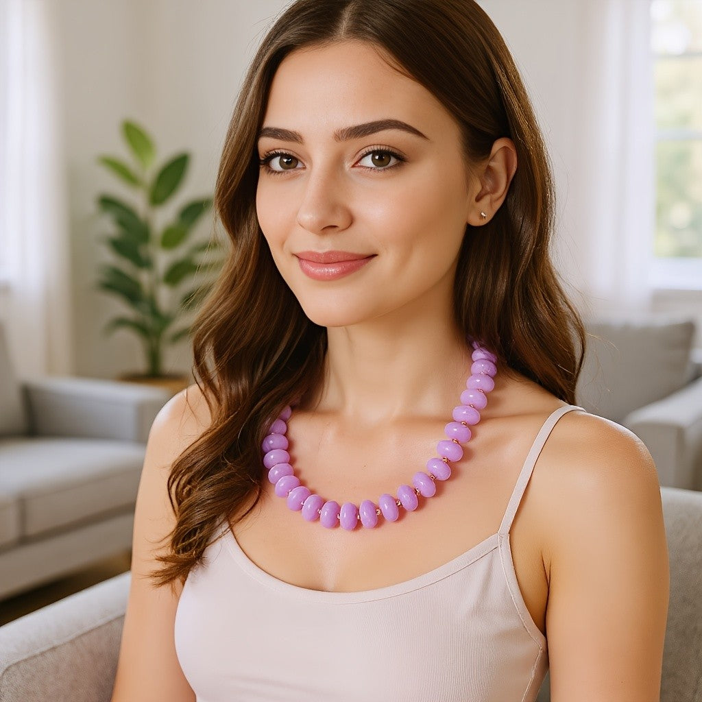 Turquoise Bead Necklace
