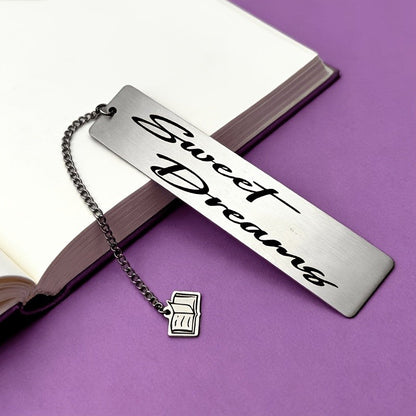 Sweet Dreams Engraved Bookmark