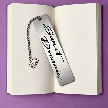 Sweet Dreams Engraved Bookmark