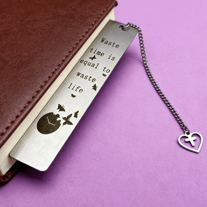 Butterfly Clock Bookmark