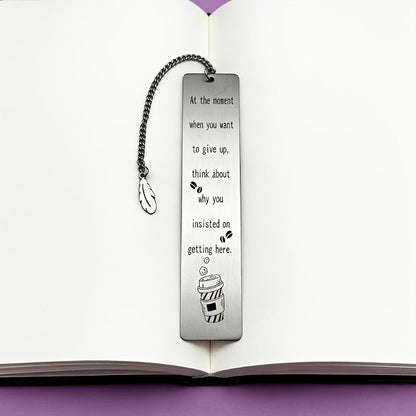 Inspirational Quote Bookmark
