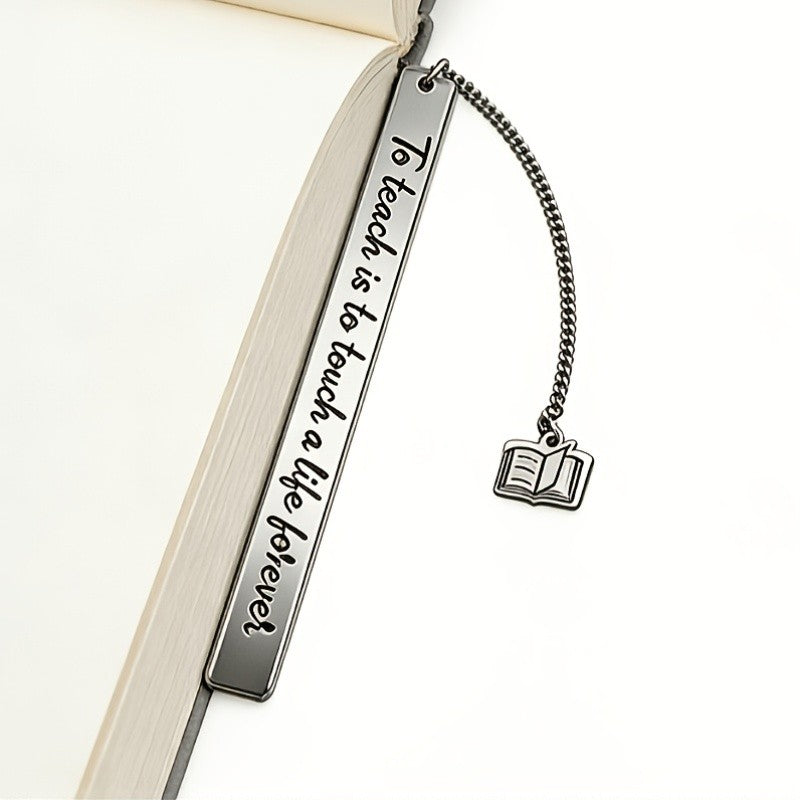Engraved Teacher Quote Bookmark