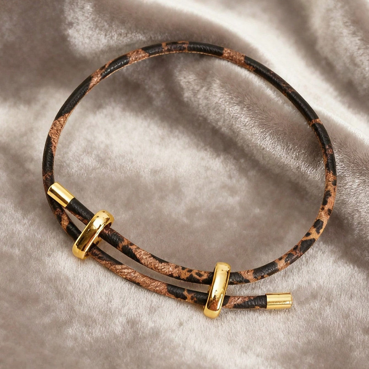 Leopard Print Adjustable Bracelet
