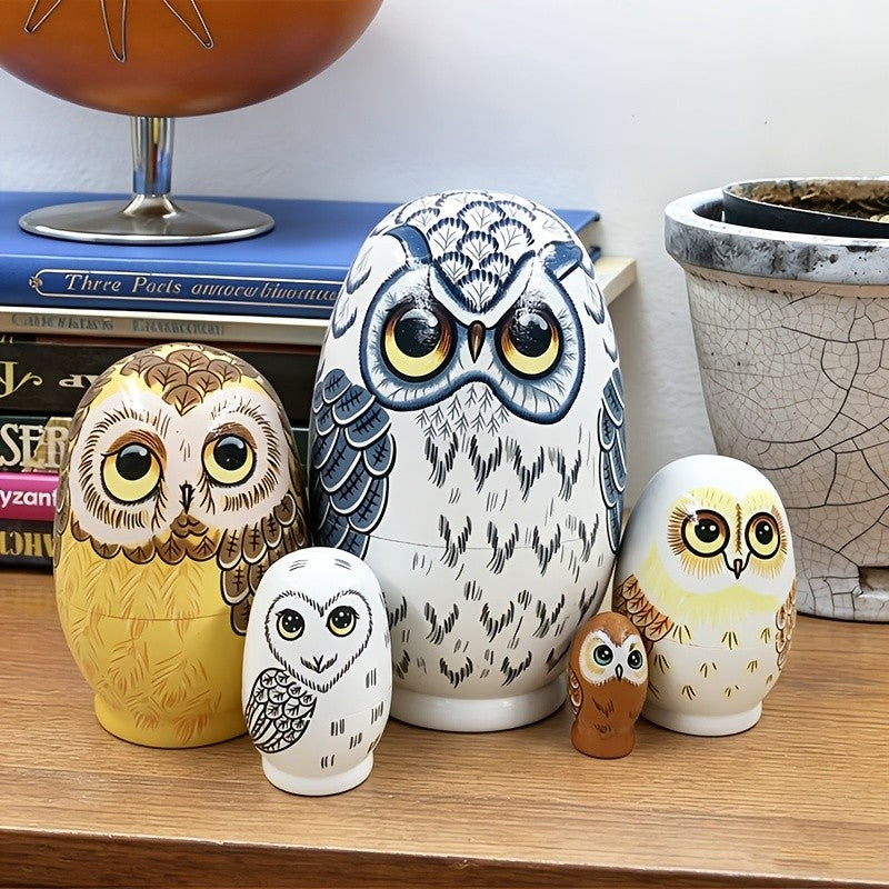 Owl Nesting Doll Set