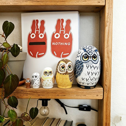 Owl Nesting Doll Set