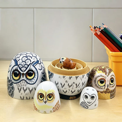 Owl Nesting Doll Set