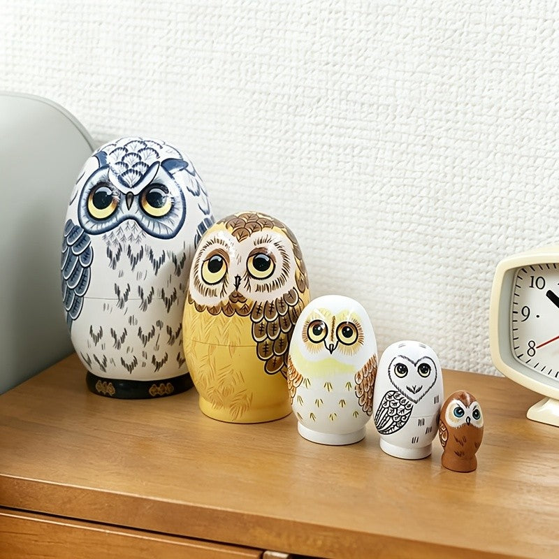 Owl Nesting Doll Set