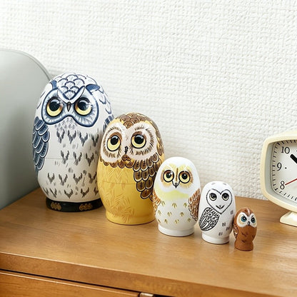 Owl Nesting Doll Set