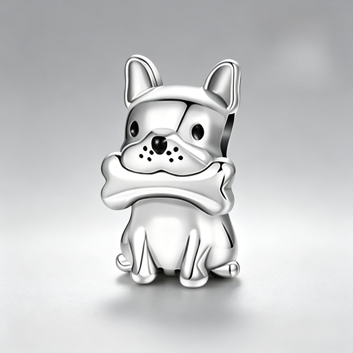 French Bulldog Bone Charm