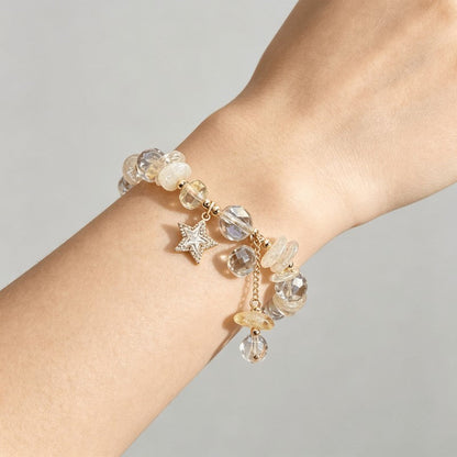 Iridescent Crystal Star Bracelet