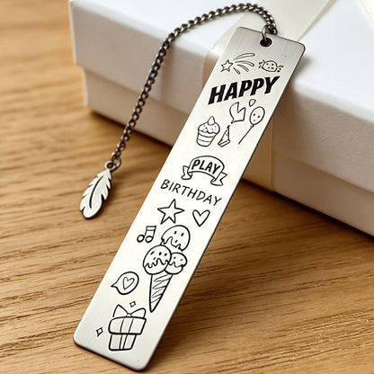 Happy Birthday Charm Bookmark
