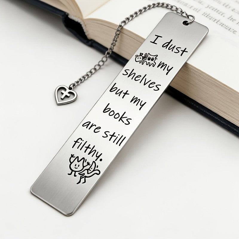 Funny Book Lover Bookmark