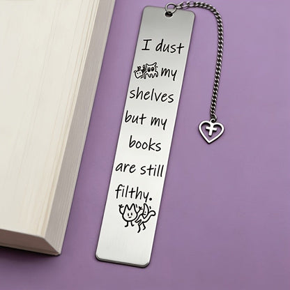 Funny Book Lover Bookmark