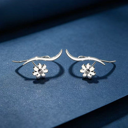 Floral Curve Earring Set