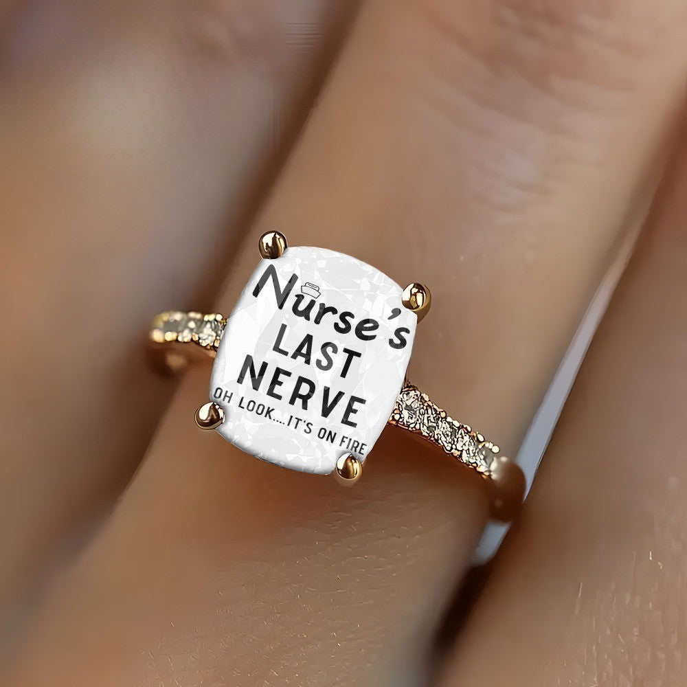 Nurse's Last Nerve Square Ring