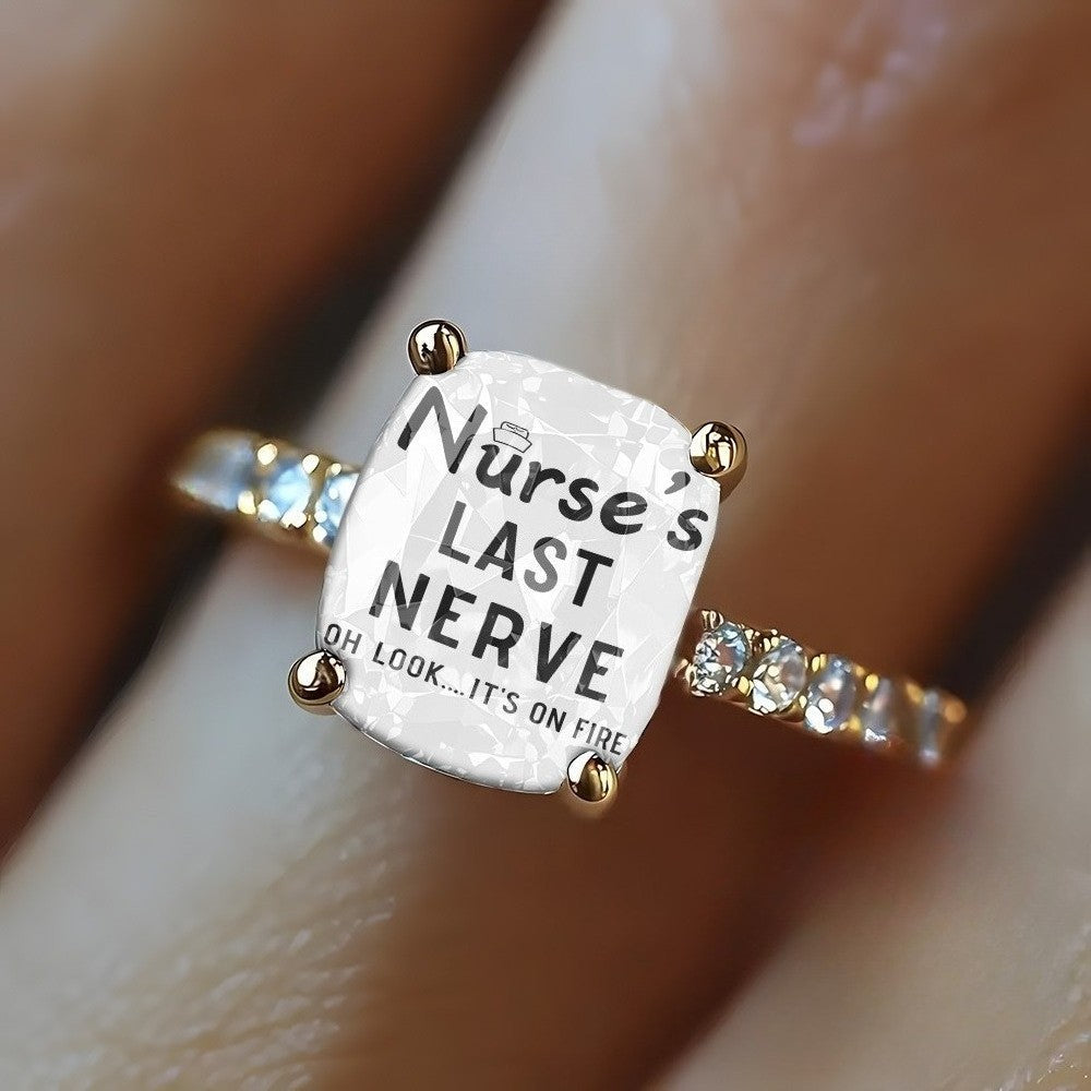 Nurse's Last Nerve Square Ring