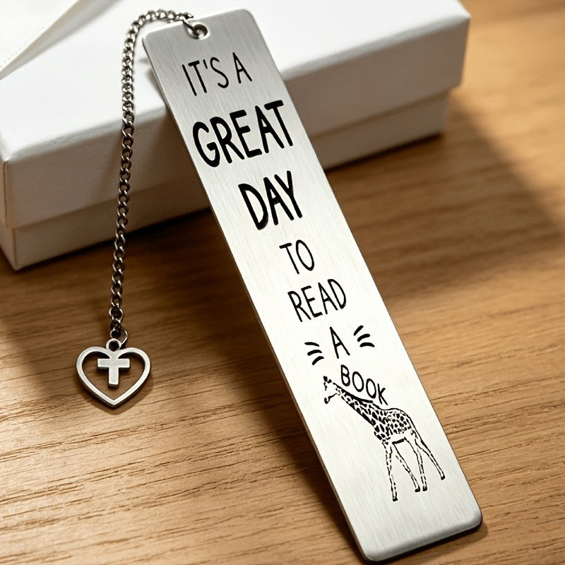 Giraffe Reading Bookmark