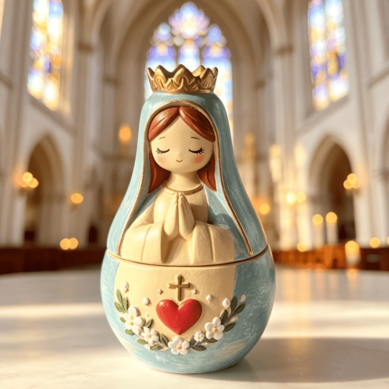 Praying Virgin Mary Figurine