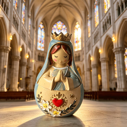 Praying Virgin Mary Figurine