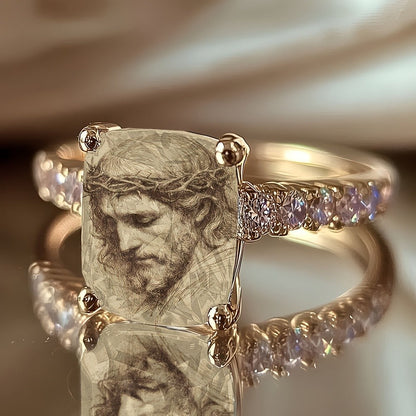 Crown of Thorns Square Ring