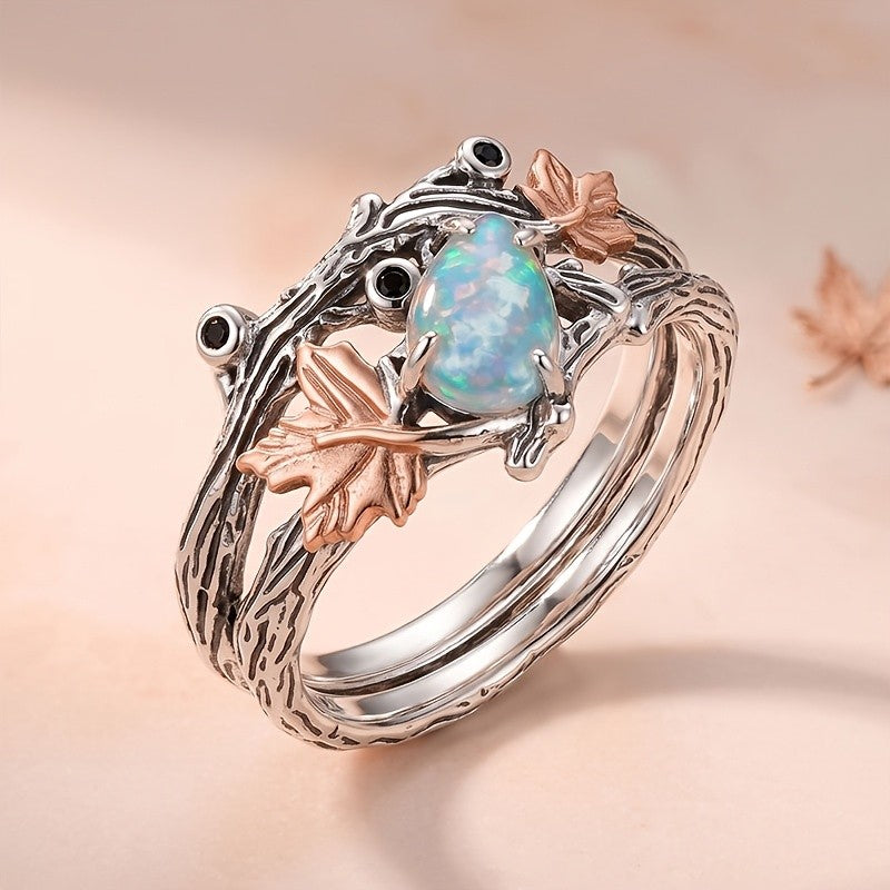 Maple Leaf Branch Ring