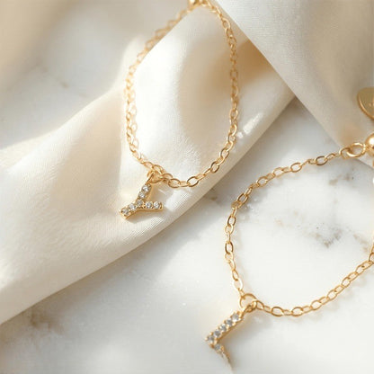 Crystal Initial Chain Ring