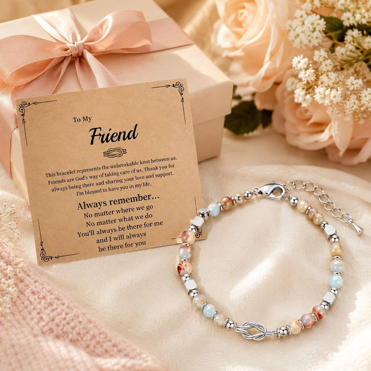 Infinity Stone Friendship Bracelet