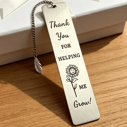 Smiling Sunflower Bookmark