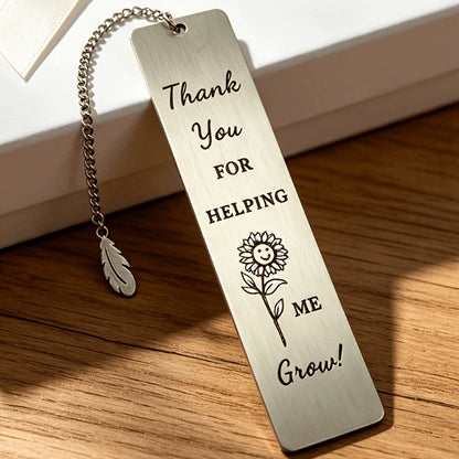Smiling Sunflower Bookmark