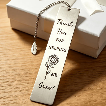 Smiling Sunflower Bookmark
