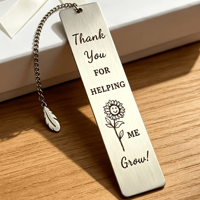 Smiling Sunflower Bookmark