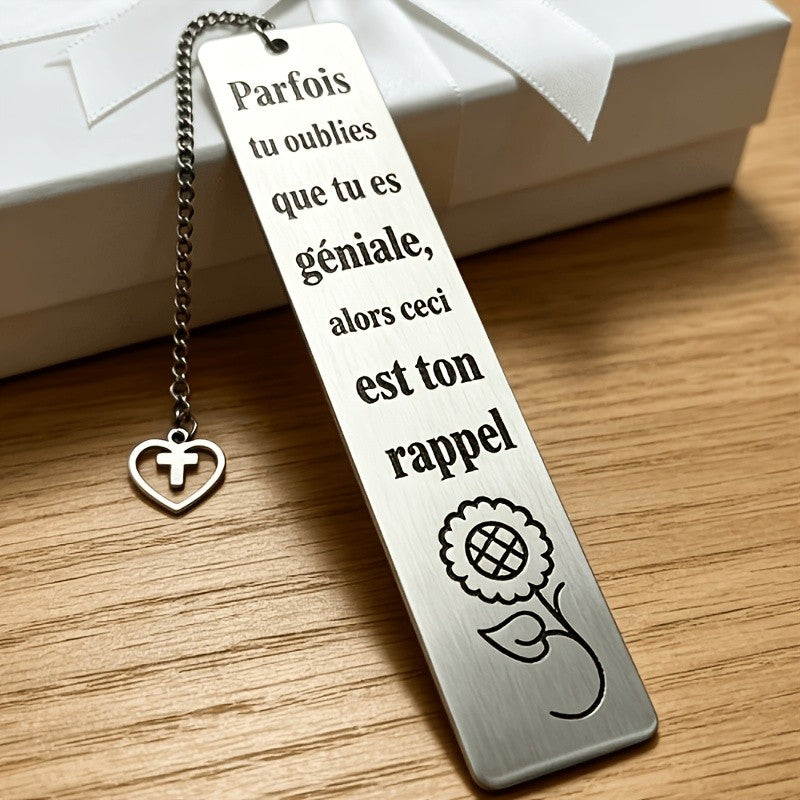 Floral Reminder Bookmark