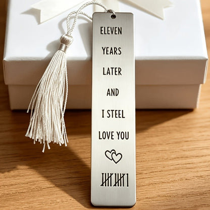 Engraved Love Bookmark