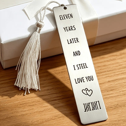 Engraved Love Bookmark