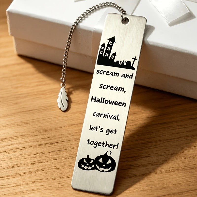 Halloween Pumpkin Bookmark
