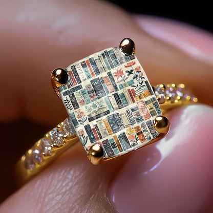 Bookshelf Square Ring