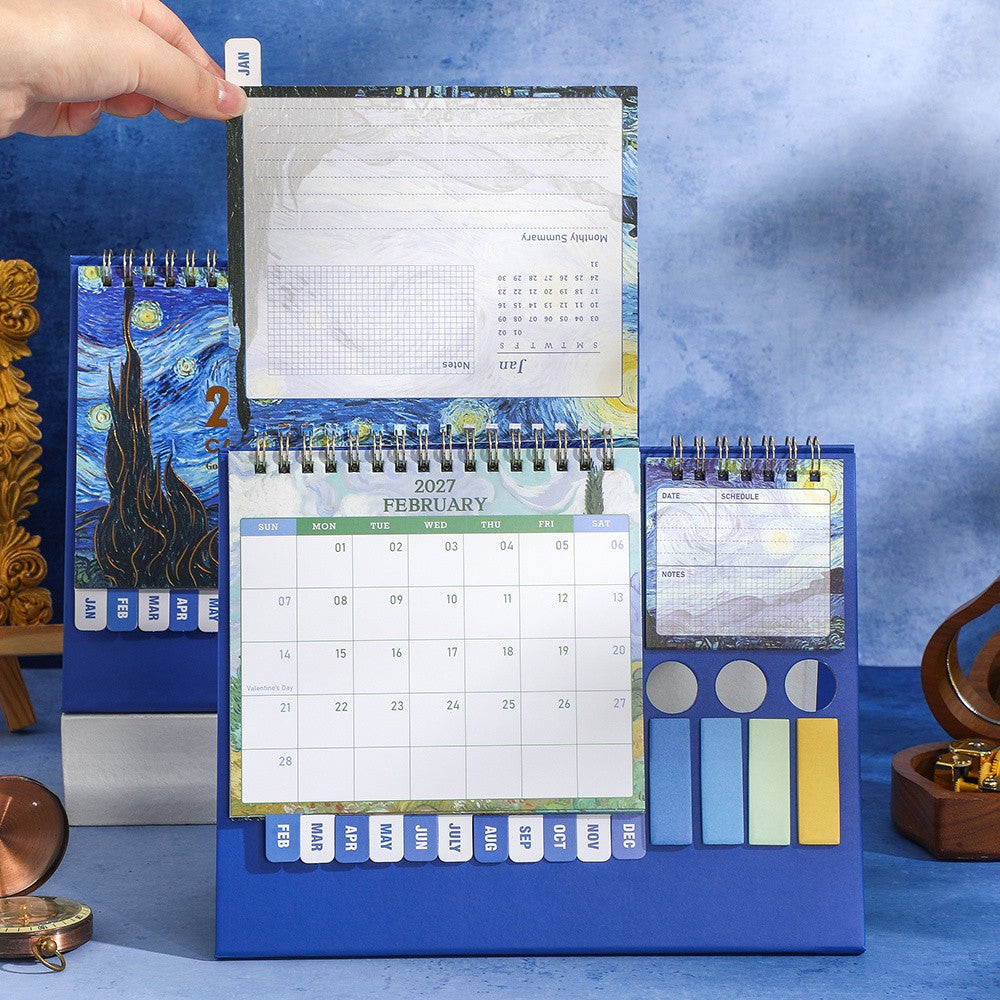 Starry Night Desk Calendar