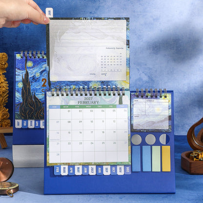 Starry Night Desk Calendar