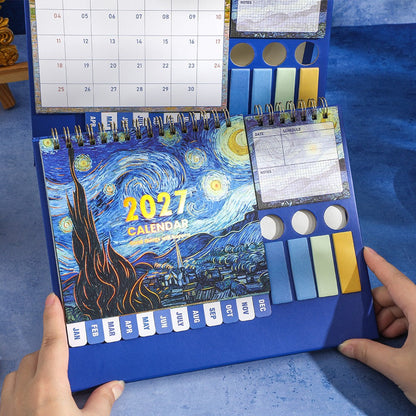 Starry Night Desk Calendar